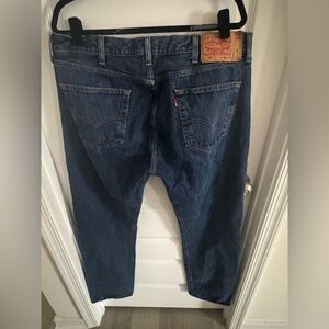 Levi's 501 men’s button fly jeans 38x36